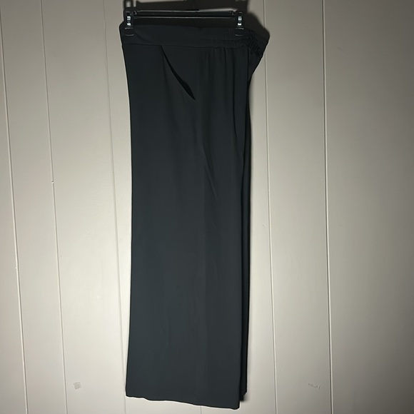 Max Studio Wide Leg Cropped Pants Women's Size S Beach Vibes Lightweight - Picture 7 of 11